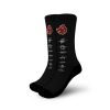 Akatsuki Symbol Socks Symbol Hidden Village Socks PT10 GAS1801 Small Official Anime Socks Merch