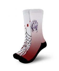 Demon Slayer Socks Spider Rui Socks Custom Demon Slayer Anime GAS1801 Small Official Anime Socks Merch