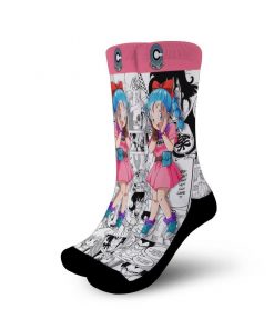 Dragon Ball Bulma Socks Mixed Manga Amime Socks GAS1801 Small Official Anime Socks Merch