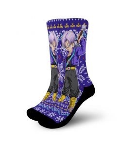 Future Trunks Socks Ugly Dragon Ball Anime Socks Gift Idea GAS1801 Small Official Anime Socks Merch