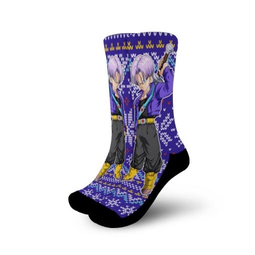 Future Trunks Socks Ugly Dragon Ball Anime Socks Gift Idea GAS1801 Small Official Anime Socks Merch