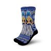 Gogeta Blue Socks Ugly Dragon Ball Anime Socks Gift Idea GAS1801 Small Official Anime Socks Merch