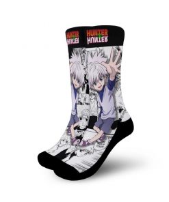 Hunter X Hunter Socks Killua Socks HxH Manga Mixed Anime GAS1801 Small Official Anime Socks Merch