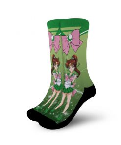 Sailor Jupiter Socks Sailor Moon Uniform Anime Socks GAS1801 Small Official Anime Socks Merch