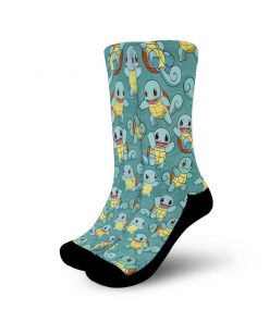 Squirtle Socks Costume Pokemon Anime Socks Pattern GAS1801 Small Official Anime Socks Merch